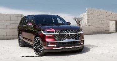 2025 Lincoln Navigator Exterior Design Sketch